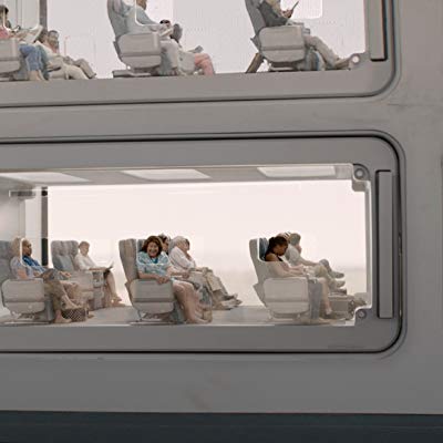 Woman on Shuttle