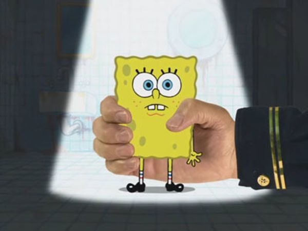 Spongebob model.